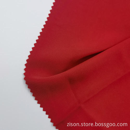 Leichte, gefärbte, glatt gewebte Polyester-Modestoffe